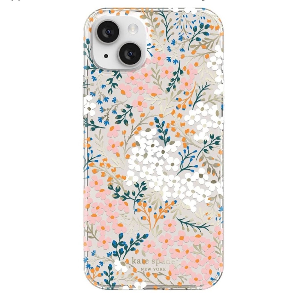 NWOB Kate Spade Floral Hard Shell iPhone Case for iPhone 14